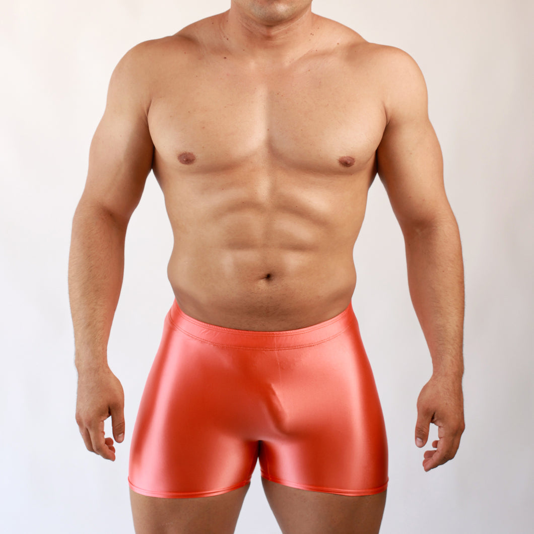 *ORANGE PURE MOTION SHORTS