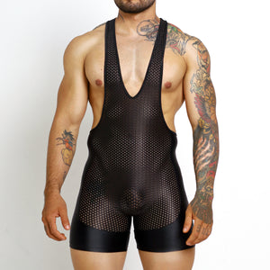 *BLACK SINGLET SKIN DUO